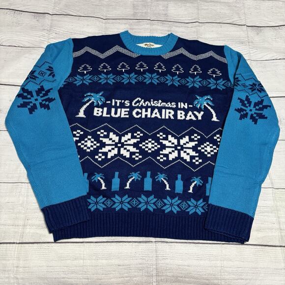 Ugly Christmas Sweater Other - Blue Chair Bay Premium Rum Mens Size XXL Ugly Christmas Sweater Kenny Chesney
